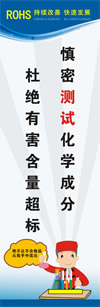 RoHS环境标语 BBY06 慎密测试化学成分,杜绝有害含量超标