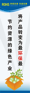 RoHS环境标语 BBY12 将产品转变为最环保最节约资源的绿色产业