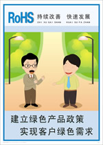 ROHS挂图 MHY14 建立绿色产品政策,实现客户绿色需求